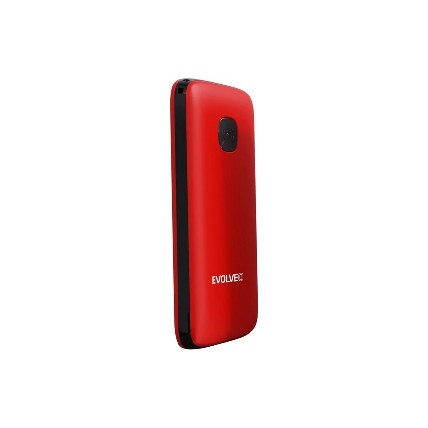 Evolveo - EasyPhone ID mobiltelefon för seniorer röd