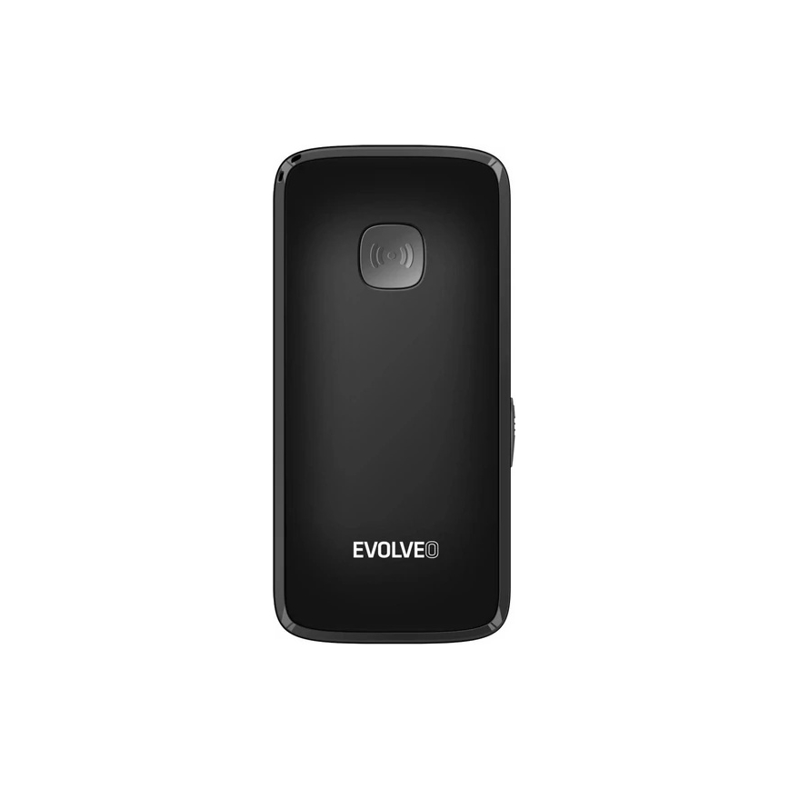 Evolveo - EasyPhone ID, mobiltelefon för seniorer, svart