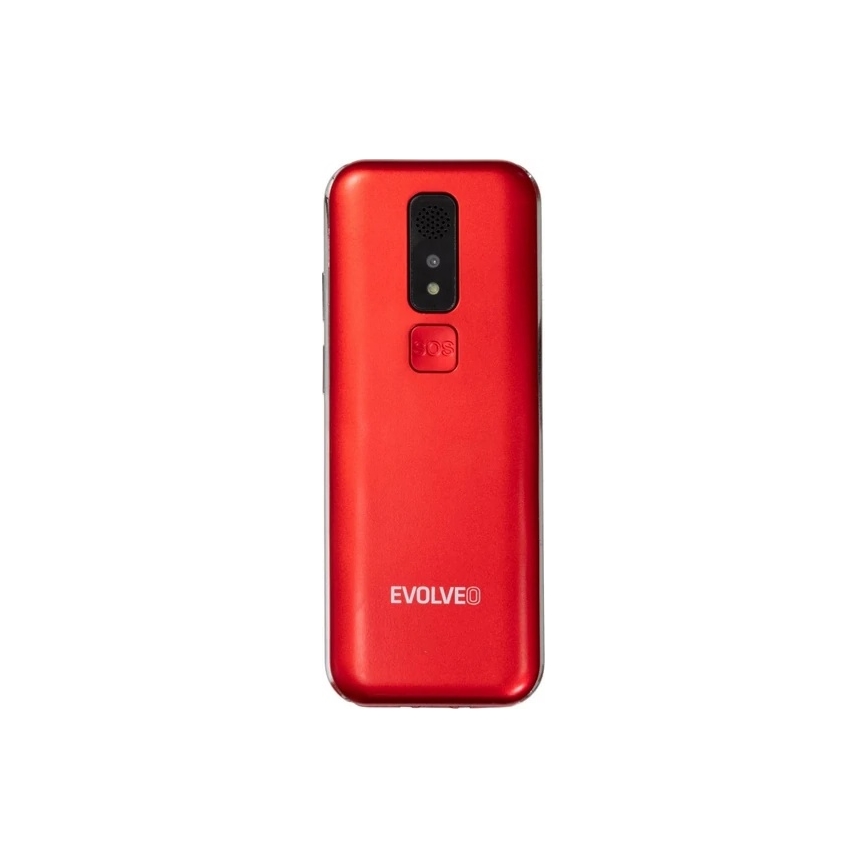 Evolveo - EasyPhone LT 4G mobiltelefon för äldre röd