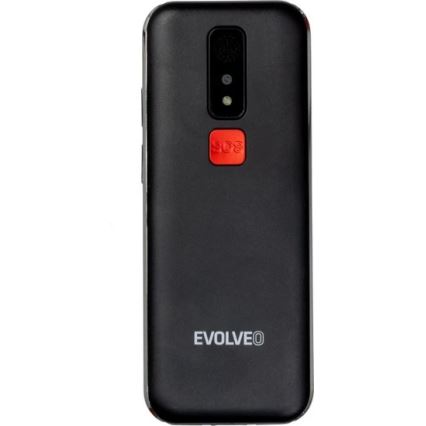 Evolveo - EasyPhone LT 4G mobiltelefon för äldre, svart