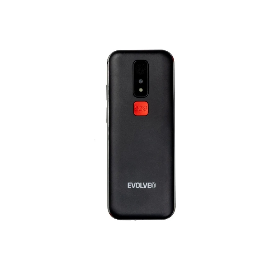 Evolveo - EasyPhone LT 4G mobiltelefon för äldre, svart