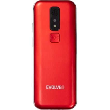 Evolveo - EasyPhone LT 4G mobiltelefon för seniorer röd