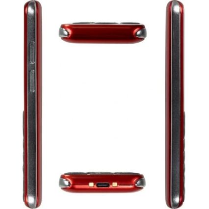 Evolveo - EasyPhone LT 4G mobiltelefon för seniorer röd