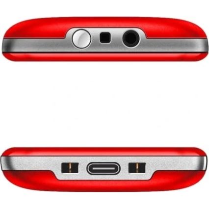 Evolveo - EasyPhone XR 4G mobiltelefon för seniorer, röd