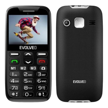 Evolveo - EasyPhone XR, 4G mobiltelefon för seniorer svart