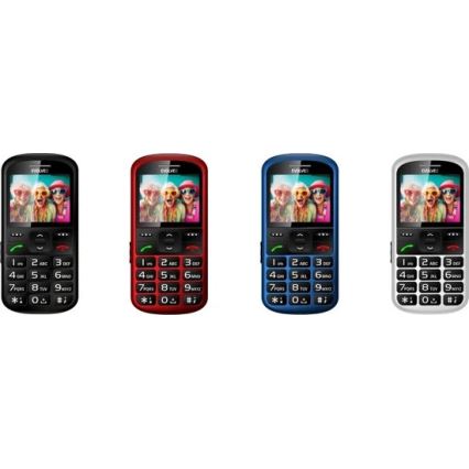 Evolveo - EasyPhone XS, svart mobiltelefon för seniorer