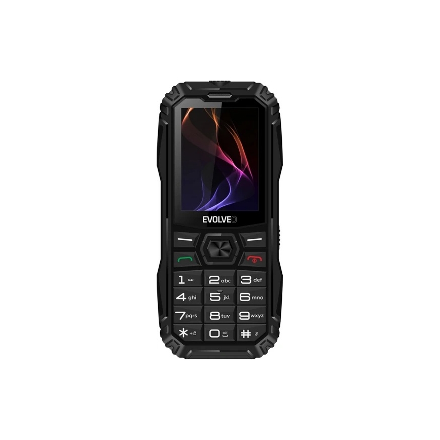 Evolveo - MaxPhone A1 knapptelefon Dual SIM svart