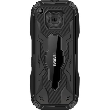 Evolveo - MaxPhone A1 knapptelefon med dubbel-SIM, svart
