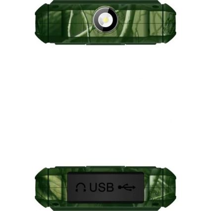 Evolveo - StrongPhone H1, vattentät Dual-SIM-telefon i jaktkamouflage