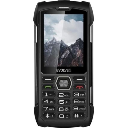 Evolveo - StrongPhone H1 vattentät Dual SIM-telefon svart/grå
