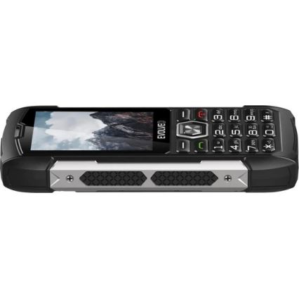 Evolveo - StrongPhone H1 vattentät Dual SIM-telefon svart/silver