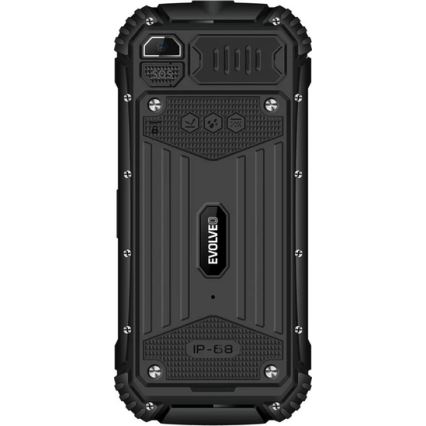 Evolveo - StrongPhone Q1, vattentät Dual SIM-telefon svart