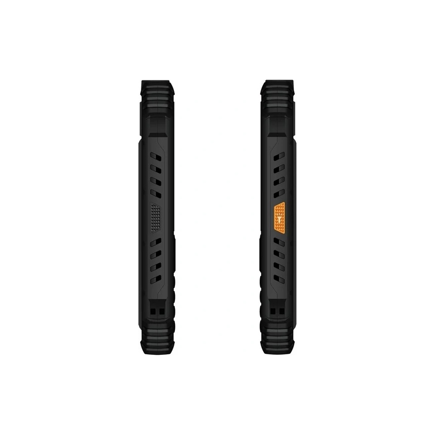 Evolveo - StrongPhone Q1 vattentät Dual SIM-telefon svart/orange