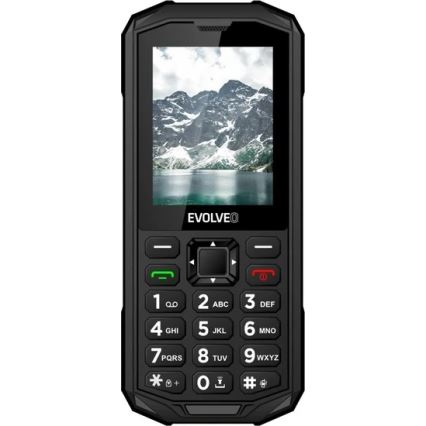 Evolveo - StrongPhone X5, vattentät Dual SIM-telefon svart/grå