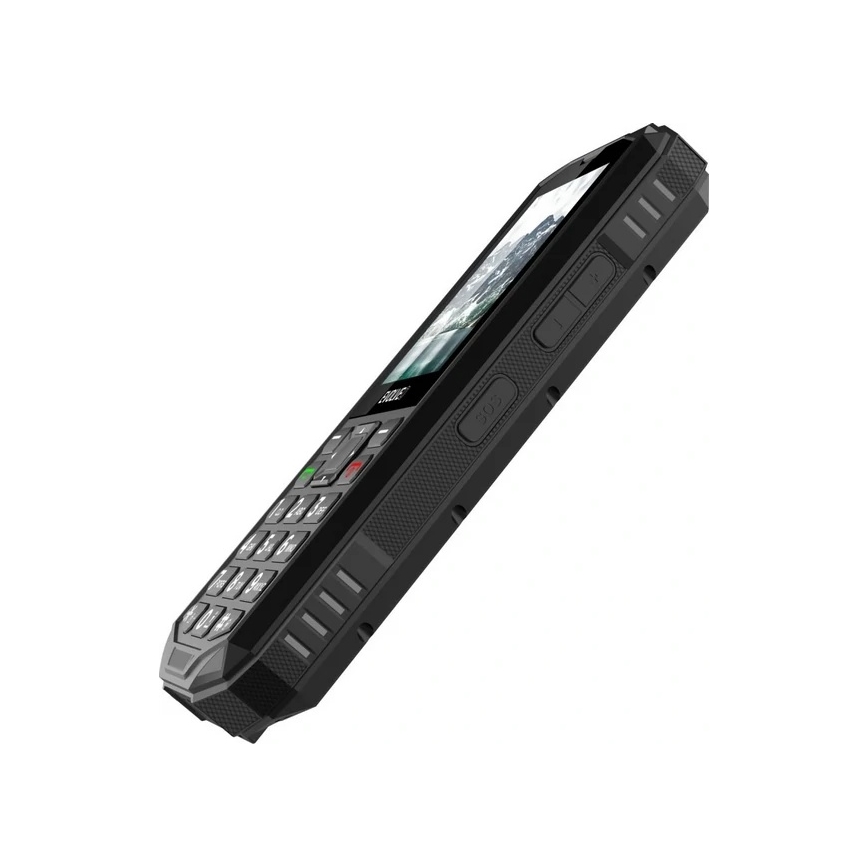 Evolveo - StrongPhone X5, vattentät Dual SIM-telefon svart/grå