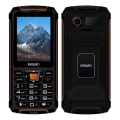 Evolveo - StrongPhone Z6 vattentålig Dual-SIM-telefon i svart/orange