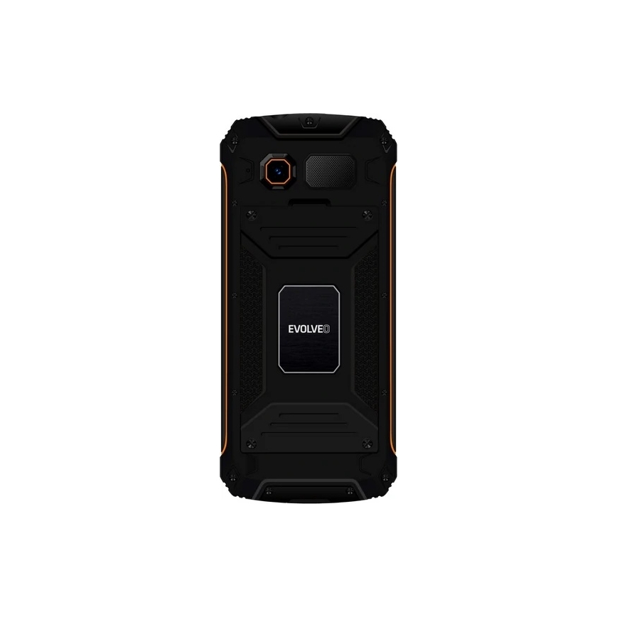 Evolveo - StrongPhone Z6 vattentålig Dual-SIM-telefon i svart/orange
