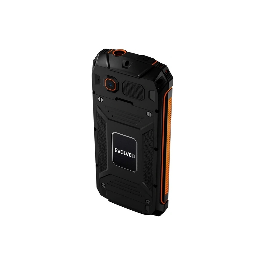 Evolveo - StrongPhone Z6 vattentålig Dual-SIM-telefon i svart/orange