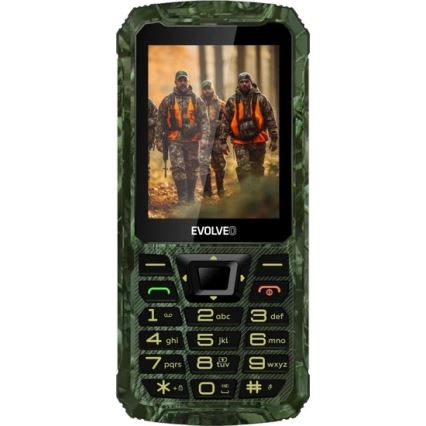 Evolveo - StrongPhone Z6 vattentät Dual SIM-telefon med jaktkamouflage