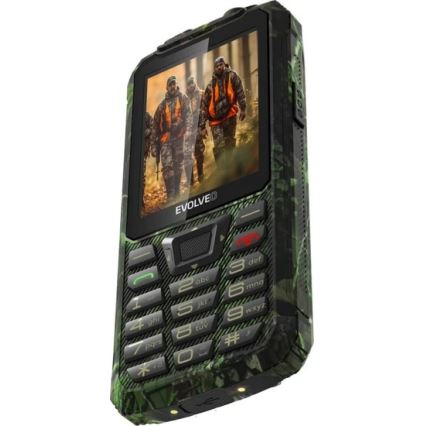 Evolveo - StrongPhone Z6 vattentät Dual SIM-telefon med jaktkamouflage