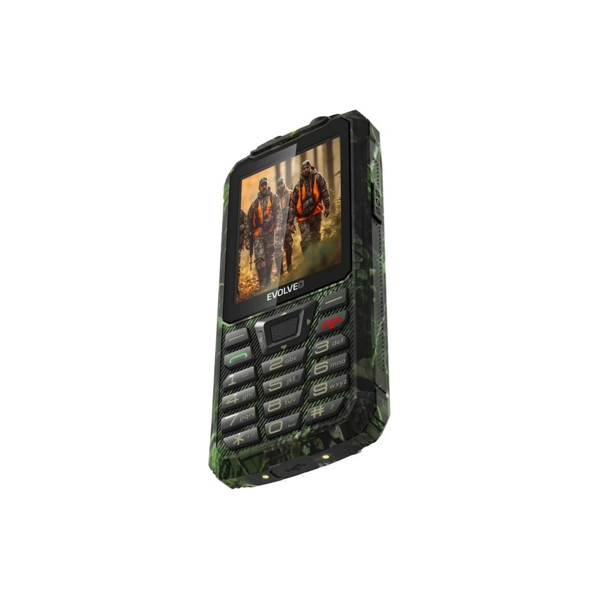 Evolveo - StrongPhone Z6 vattentät Dual SIM-telefon med jaktkamouflage