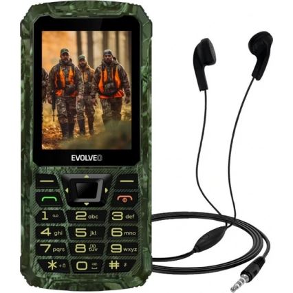 Evolveo - StrongPhone Z6 vattentät Dual SIM-telefon med jaktkamouflage