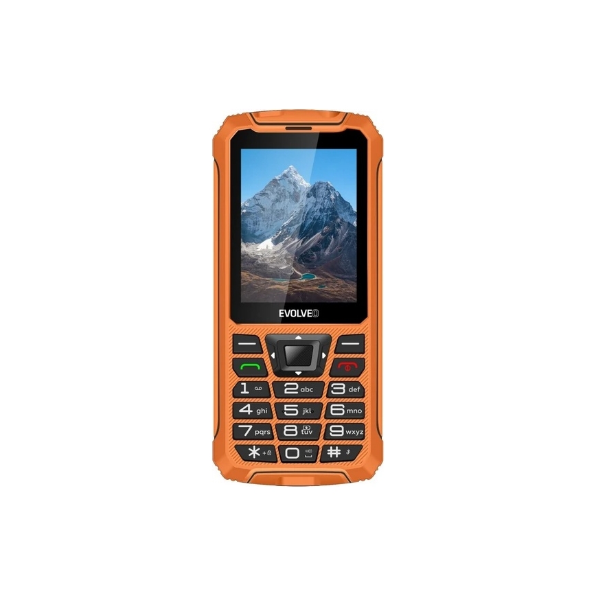 Evolveo - StrongPhone Z6 vattentät Dual SIM-telefon, orange