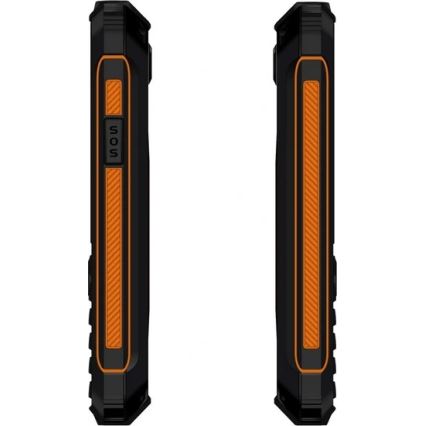Evolveo - StrongPhone Z6, vattentät Dual-SIM-telefon svart/orange