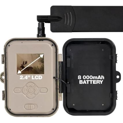 Evolveo - StrongVision Dual PRO 4G, viltkamera med 4G-sändning, 16 GB