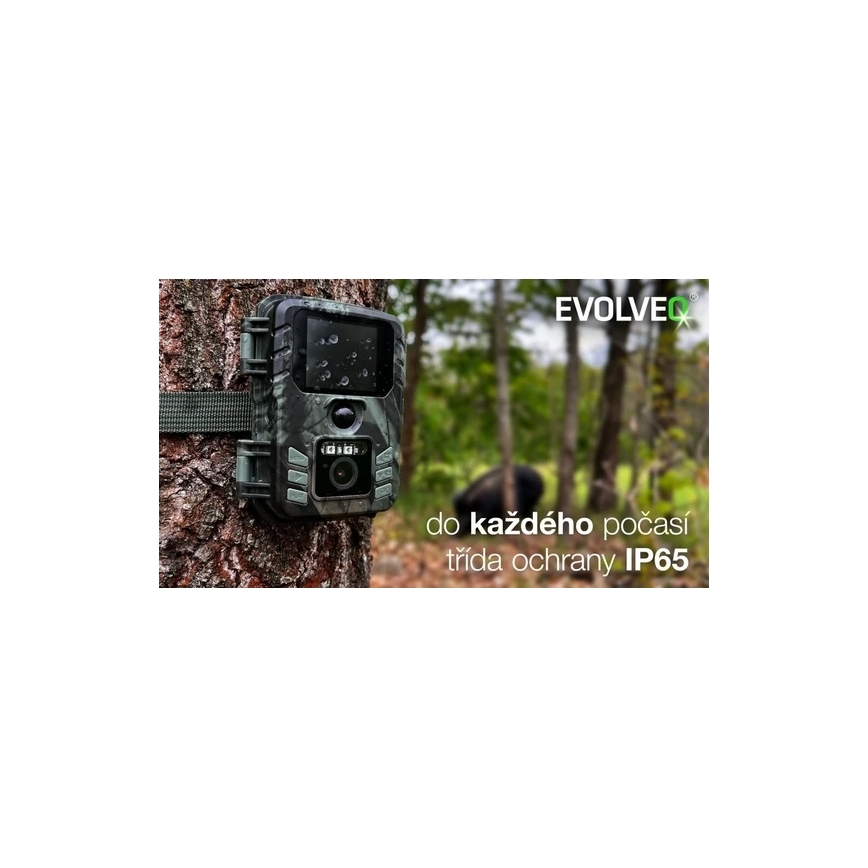 Evolveo - StrongVision MINI Wi-Fi viltkamera/övervakningskamera med mobilapp