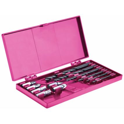 Extol - Batteridriven borrskruvmejsel 1300 mAh 12V rosa