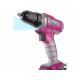 Extol - Cordless drilling screwdriver 1300 mAh 12V rosa
