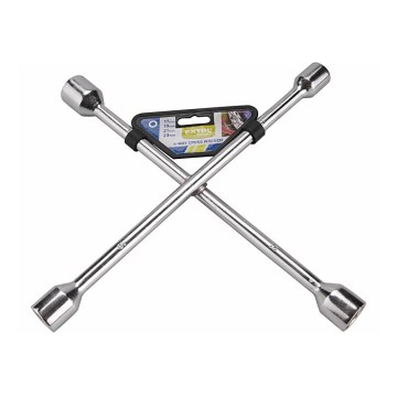 Extol - Cross wheel wrench 17-19-21-23 mm