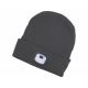 Extol - Hatt med pannlampa och USB laddar 250 mAh svart size UNI