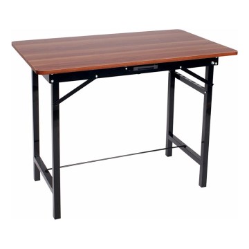 Extol - hopfällbart arbetsbord 100x60 cm brun/svart