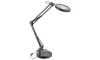 Extol - LED Dimbar bordslampa med förstoringsglas LED / 7W / 5V 2900/4500/ 7500K svart