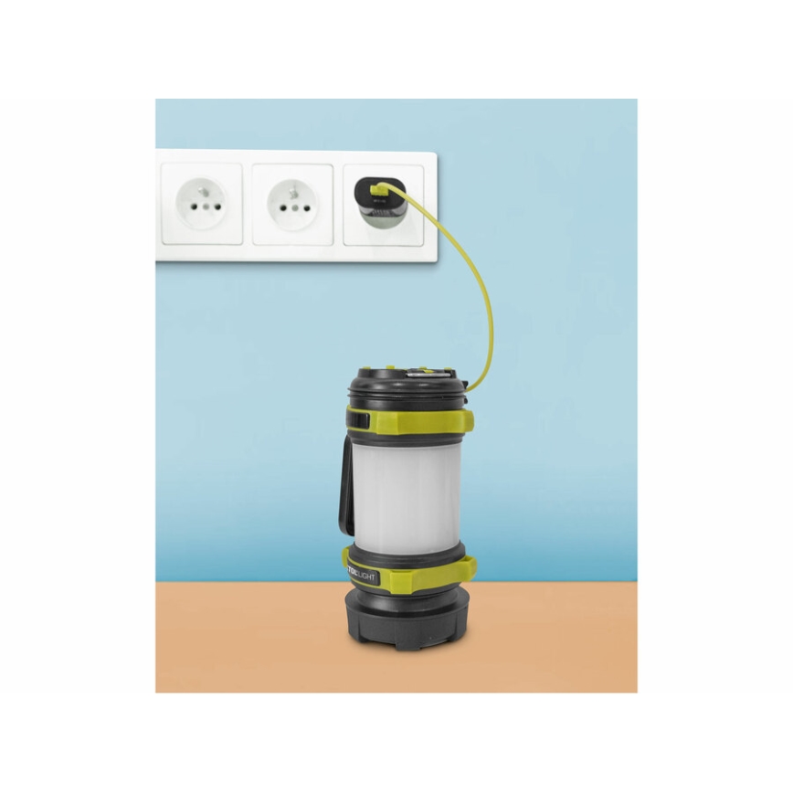 Extol - LED dimbar ficklampa med powerbank LED/2600 mAh/3,7V IPX4