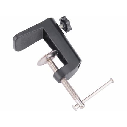 Extol - LED dimbar skrivbordslampa med förstoringsglas LED/8W/5V 2900/4500/7500K svart