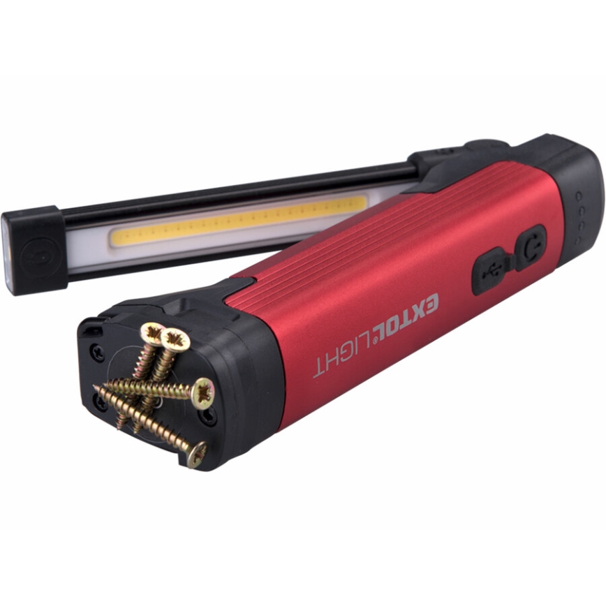 Extol - LED Dimbart uppladdningsbart arbetsljus LED/3,7V 2600 mAh IPX4