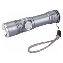 Extol - LED Ficklampa LED/2000 mAh/3,7V matt krom