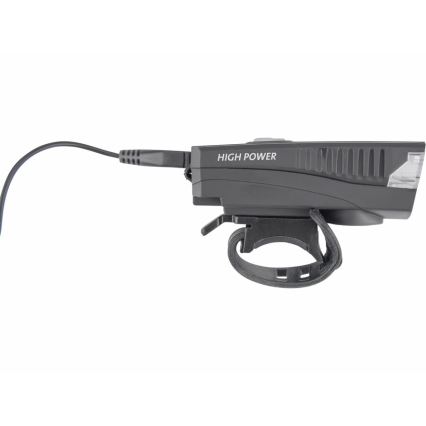 Extol - LED uppladdningsbar cykellampa med tuta LED/5W/1200 mAh/3,7V IPX4