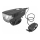 Extol - LED uppladdningsbar cykellampa med tuta LED/5W/1200 mAh/3,7V IPX4