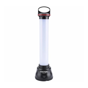Extol - LED Uppladdningsbar magnetisk bärbar lampa LED /12W /9600 mAh / 7,4V IP65
