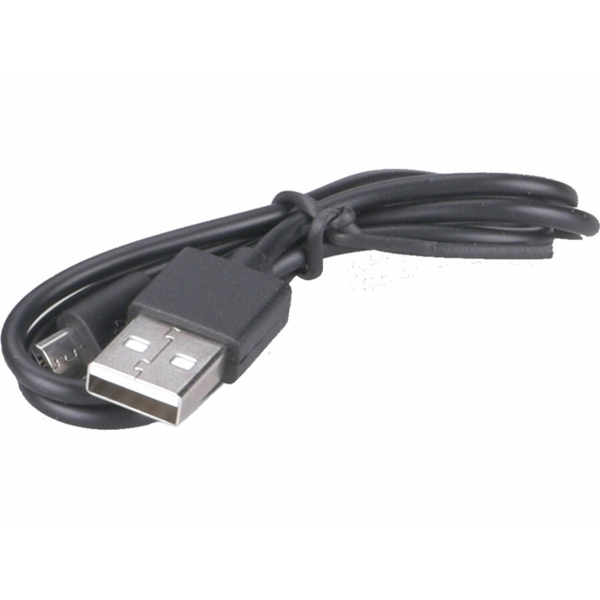 Extol - LED uppladdningsbar pannlampa med sensor LED/3W/1200 mAh/3,7V orange/svart