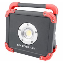 Extol - LED Uppladdningsbar strålkastare LED/20W/6600 mAh/3,7V IP54