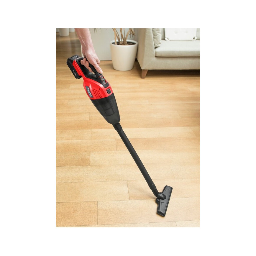 Extol Premium - Batteridriven dammsugare 2000 mAh 20V