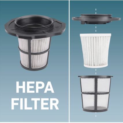 Extol Premium - Batteridriven dammsugare 2000 mAh 20V