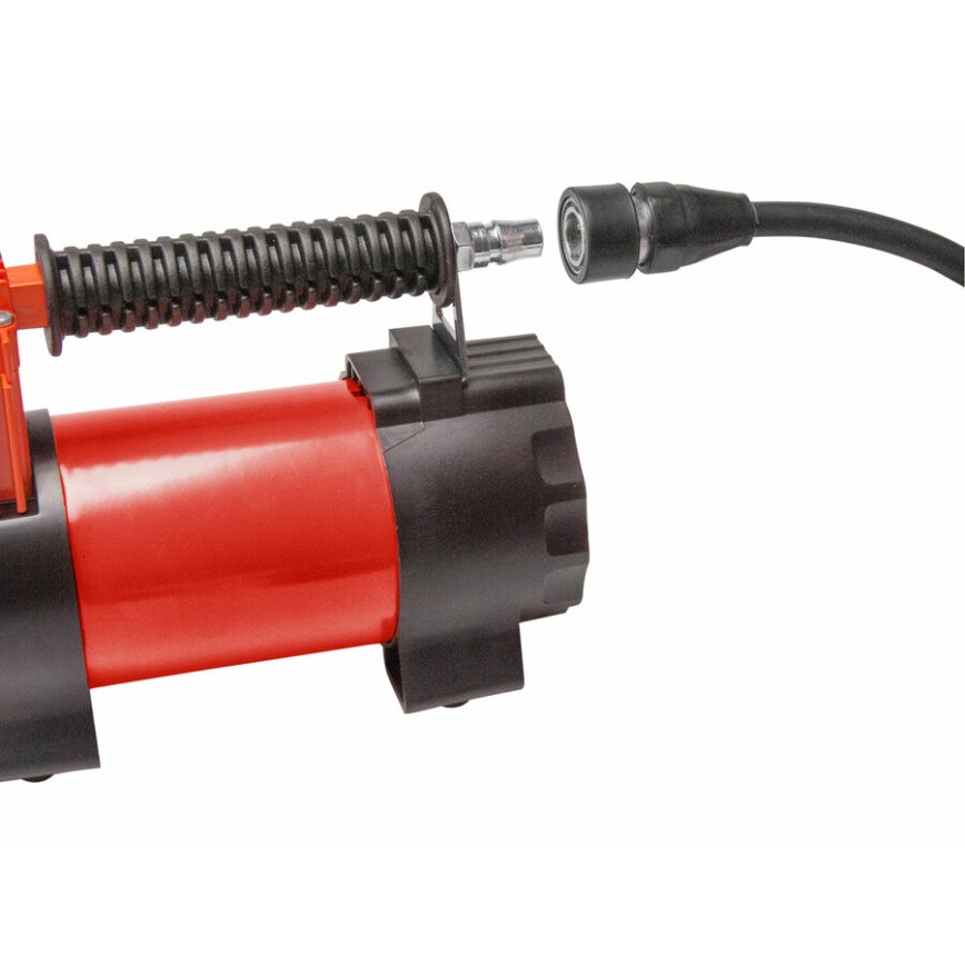 Extol Premium - Bilkompressor 12V med väska och tillbehör