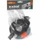 Extol Premium - Cykellås med snöre 12x1200 mm och fyrsiffrig kod