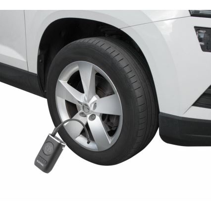 Extol Premium - Digital fickkompressor 4000 mAh 7,4V svart